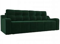 Прямой диван Итон (Велюр Зеленый)