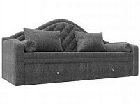 Прямой диван софа Сойер (Рогожка Серый)