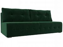 Прямой диван Лондон (Велюр Зеленый)