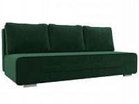 Прямой диван Приам (Велюр Зеленый)