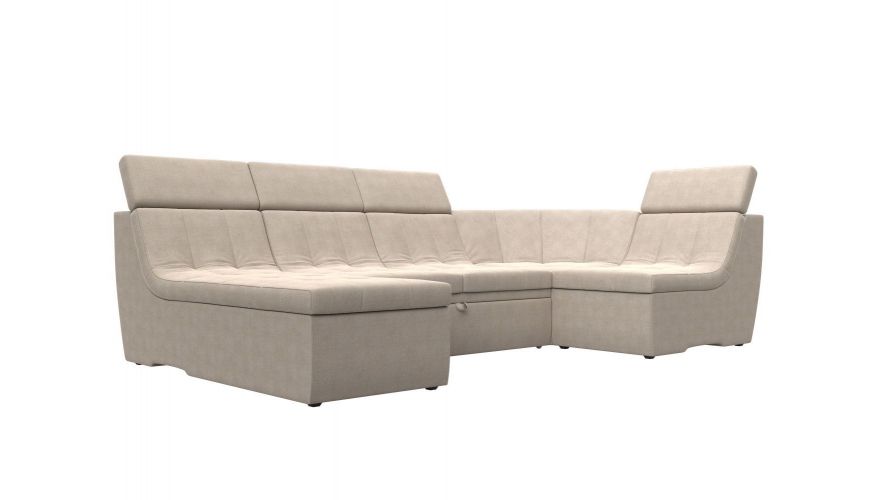 П-образный модульный диван Холидей Люкс в магазине Алёша-Мебель