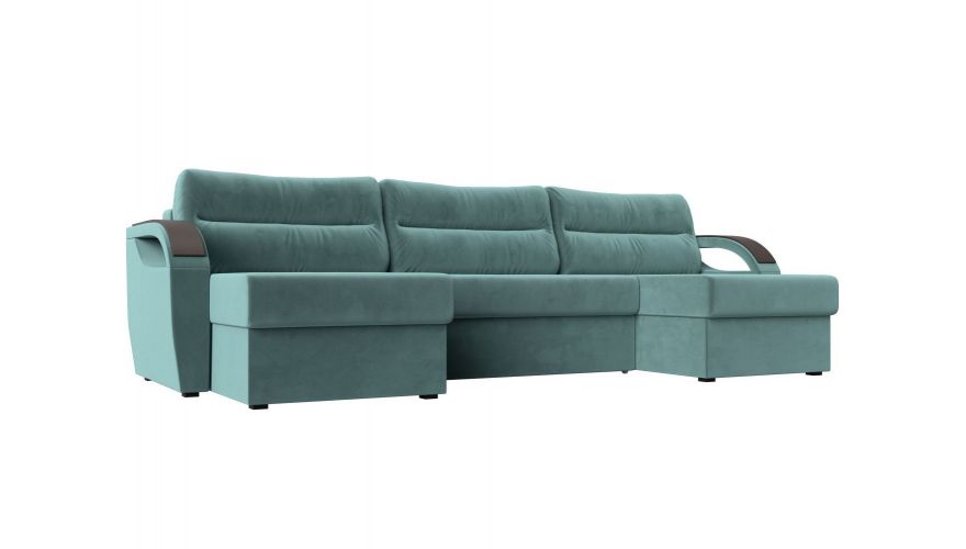П-образный диван Форсайт в магазине Алёша-Мебель