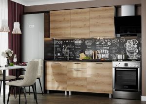 Кухонный гарнитур Лаванда 1,7м в магазине Алёша-Мебель