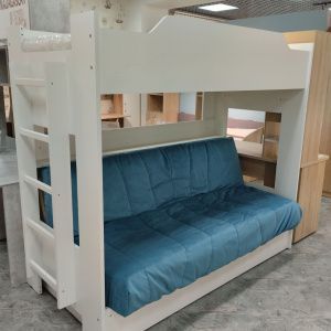 Двухъярусная кровать с диван-кроватью БНП в магазине Алёша-Мебель