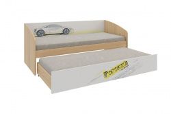 Кровать Форсаж с 2 матрацами в магазине Алёша-Мебель