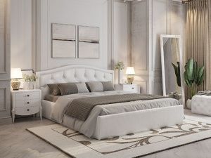 Кровать мягкая Верона 1.8 в магазине Алёша-Мебель