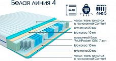 Матрас Белая Линия 4 1,8*2,0