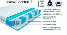 Матрас Белая Линия 1 1,8*2,0