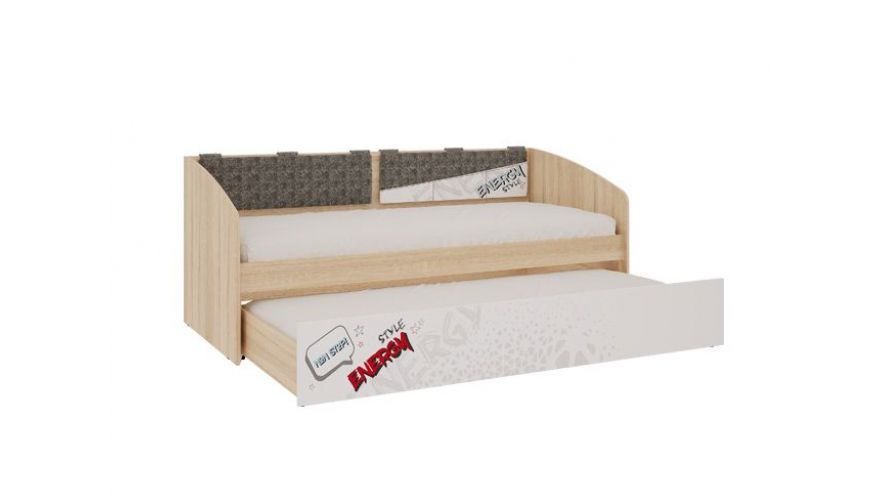 Кровать Энерджи 0.8 с 2 матрацами в магазине Алёша-Мебель