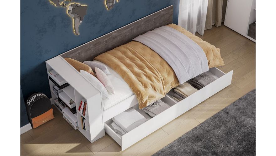 Кровать-диван Анри с ящиками в магазине Алёша-Мебель