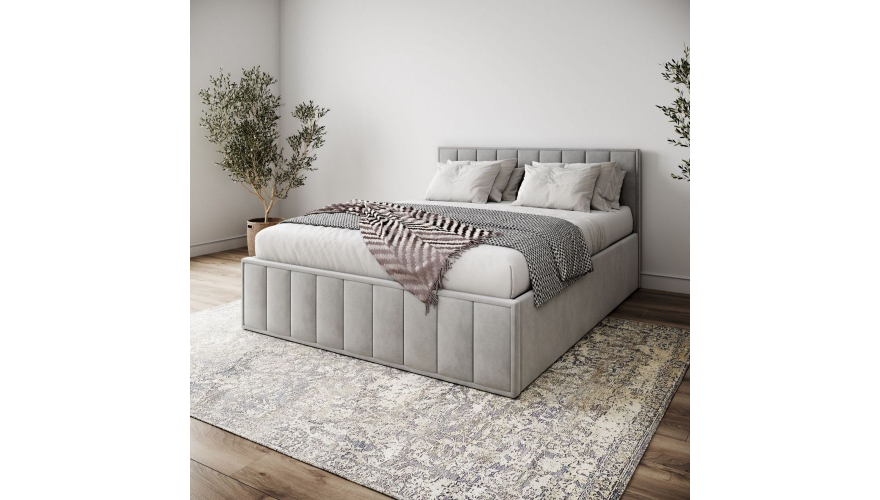 Кровать мягкая Лана 1,6 с подъемным механизмом в магазине Алёша-Мебель
